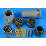   Aires MiG-21MF Fighter Bomber exhaust nozzle - closed 1:48 (2271)