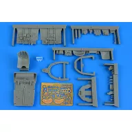 Aires Macchi C.205V serie I cockpit set ITALERI 1:32 (2279)