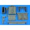 Aires F-104G/J/S & CF-104 Starfighter wheel bay for Italeri 1:32 (2287)