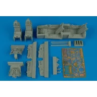 Aires F-16B MLU Fighting Falcon cockpit set 1:48 (4428)