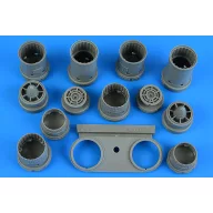   Aires RA-5C Vigilante exhaust nozzles - early for TRUMPETER 1:48 (4887)