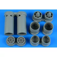   Aires F-4B/N/C/D Phantom II exhaust nozzles for ZOUKEI MURA 1:48 (4889)