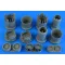 Aires SR-71A Blackbird exhaust nozzles - opened for REVELL 1:48 (4898)
