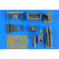 Aires F/A-18E Super Hornet cockpit set for MENG 1:48 (4900)