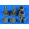 Aires A-10A/C Thunderbolt II correct engines 1:48 (4903)