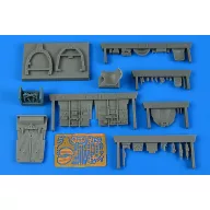Aires Macchi MC.202 cockpit set - early v. 1:48 (4922)