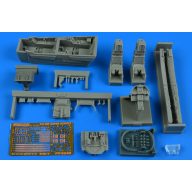 Aires F/A-18F Super Hornet cockpit set for MENG 1:48 (4940)