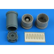   Aires F-16C/N/CJ Block 50 exhaust nozzle - opened for Tamiya 1:48 (4947)