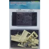 Aires Ju 88A-4 cockpit set Für Italeri Bausatz. 1:72 (7138)