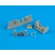 Aires Bf 109G-10 Cockpit Set für Revell Bausatz 1:72 (7143)