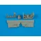 Aires BF 109G-6 cockpit set Für FINE MODELS Bausatz 1:72 (7156)