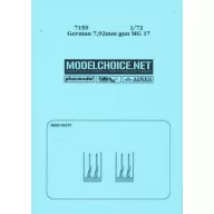 Aires German 7,92mm gun MG 17 1:72 (7159)