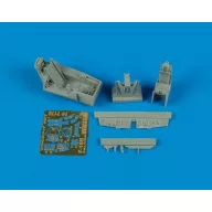   Aires F-16N Aggressor Cockpit Set für Hasegawa-Bausatz 1:72 (7175)