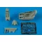 Aires J35F/J Draken cockpit set für Hasegawa Bausatz 1:72 (7195)