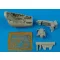 Aires J35Ö Draken cockpit set for Hasegawa/Revell kit 1:72 (7202)