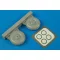 Aires Lancaster wheels & paint masks for Revell kit 1:72 (7204)