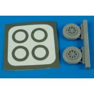   Aires TBM Avenger wheel & paint masks Für Hasegawa Bausatz 1:72 (7208)