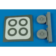   Aires Mi-17 Hip H wheels & paint masks für Trumpeter Bausatz 1:72 (7217)