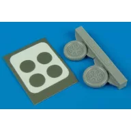 Aires Fw 190A-3/A-5 wheels 1:72 (7234)