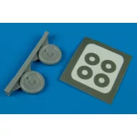 Aires Fw 190A-5/A-9 wheels & paint masks 1:72 (7237)