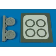 Aires A-4 Skyhawk wheels & paint masks 1:72 (7238)