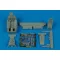 Aires F-105D Thunderchief cockpit set for TRU 1:72 (7239)