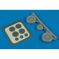 Aires F-105 Thunderchief wheels & paint masks 1:72 (7240)