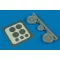 Aires F-105 Thunderchief wheels & paint masks 1:72 (7240)