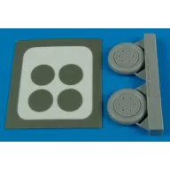 Aires SBD Dauntless wheel & paint masks 1:72 (7244)