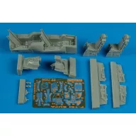 Aires F-16l Sufa cockpit set for Hasegawa 1:72 (7256)