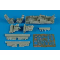 Aires F-16l Sufa cockpit set for Kinetic 1:72 (7262)