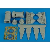 Aires F-22A Raptor exhaust nozzle for Academy 1:72 (7265)