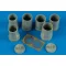 Aires Su-33 Flanker D exhaust nozzles (HAS) 1:72 (7267)