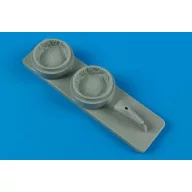 Aires Curtiss P-40B/C wheel bay for Airfix 1:72 (7278)