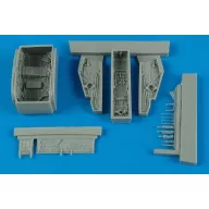 Aires F-100C/D Super Sabre wheel bay for TRU 1:72 (7279)