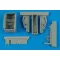 Aires F-100C/D Super Sabre wheel bay for TRU 1:72 (7279)