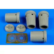 Aires Su-27SM Flanker B exhaust nozzles f.Zvez 1:72 (7320)