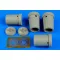 Aires Su-27SM Flanker B exhaust nozzles f.Zvez 1:72 (7320)