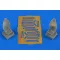 Aires I-153 Chaika seat for ICM 1:72 (7342)
