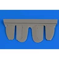   Aires Spitfire Mk.IX control surfaces (late) for Eduard 1:72 (7350)