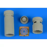 Aires IAI Kfir C2/C7 exhaust nozzles for AMK 1:72 (7353)