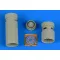 Aires IAI Kfir C2/C7 exhaust nozzles for AMK 1:72 (7353)