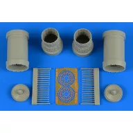   Aires F-15E Strike Eagle exhaust nozzles for PLATZ 1:72 (7357)