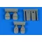 Aires Harrier AV-8A/GR.1/GR.3 exhaust nozzles for AIRFIX 1:72 (7384)