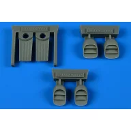   Aires Harrier AV-8A/GR.1/GR.3/FRS.1 exhaust nozzles für ESCI/ITALERI 1:72 (7385)