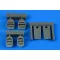 Aires Harrier AV-8A/GR.1/GR.3/FRS.1 exhaust nozzles 1:72 (7386)