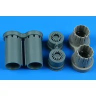   Aires Eurofighter Typhoon exhaust nozzles older revell kit (04317/04338) for Revell 1:72 (7392)
