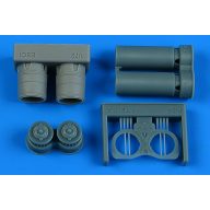   Aires F-5A Freedom Fighter exhaust nozzles for Italeri/Revell 1:72 (7396)