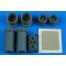 Aires F-14D Tomcat exhasut nozzles - opened for Tamiya 1:72 (7397)