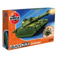 Airfix Quickbuild Challenger Tank -Green  (J6022)